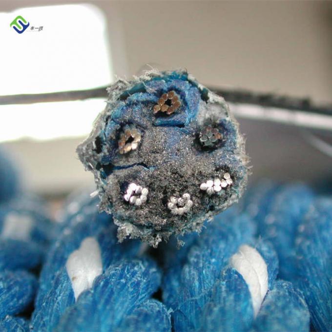 شباك الصيد الجمع بين سلك حبل 6 خيوط بولي بروبلين حيدة 16 مم 1