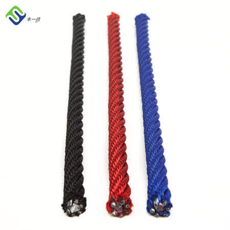 شباك الصيد الجمع بين سلك حبل 6 خيوط بولي بروبلين حيدة 16 مم 4