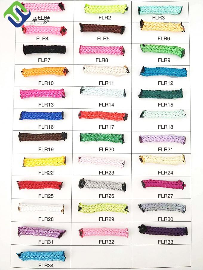 حبل الملعب الخارجي مزيج من 16 ملم 6 خيوط PET أو PP للشبكة التسلق 2