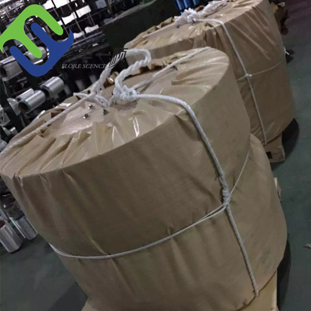 حبل الملعب الخارجي مزيج من 16 ملم 6 خيوط PET أو PP للشبكة التسلق 16