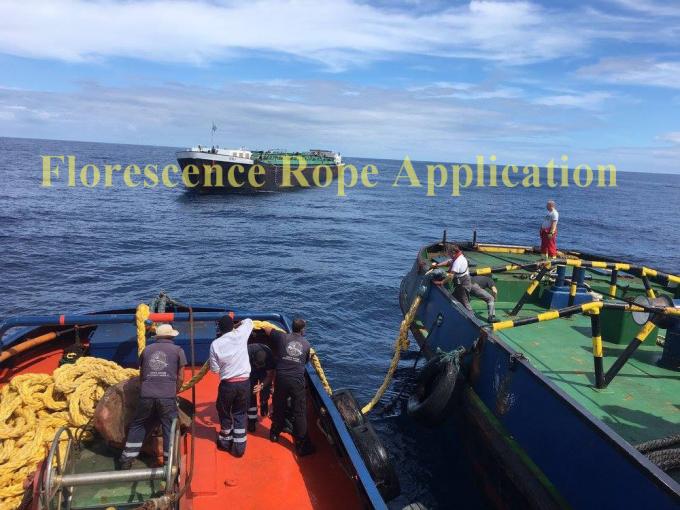 حبل التثبيت من ألياف UHMWPE 12 خيط 22mmx200m للسحب البحري 7