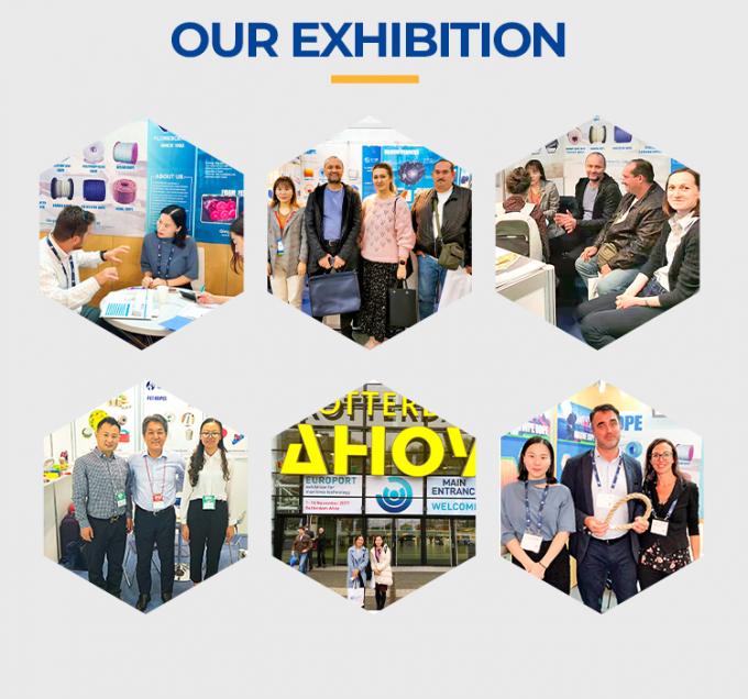 8 خيوط من البوليستر المختلط البحري ريب 64mm 72mm 80mm مع 11m الطول 13