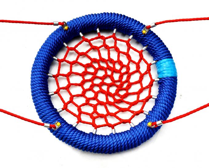 أطفال مُربَطين شبكة تسلق حبل مزيج هرم ساحة ألعاب شبكة العنكبوت 3