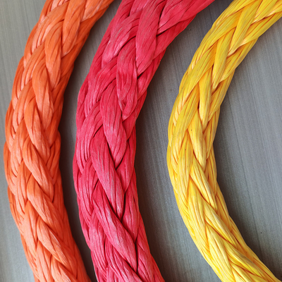 القيادة الثقيلة 44mm 96mm 100% 12 خيط Uhmwpe الألياف الاصطناعية
