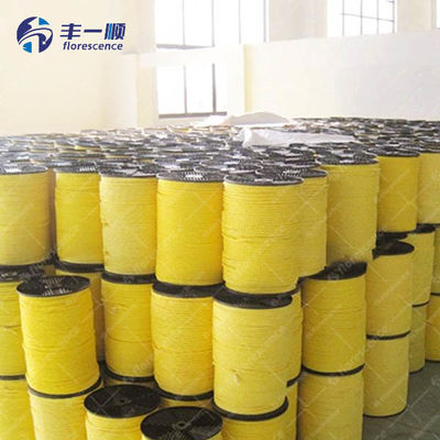 حبل بولي إيثيلين ملون ثلاثي الجدائل عالي الشد بالجملة