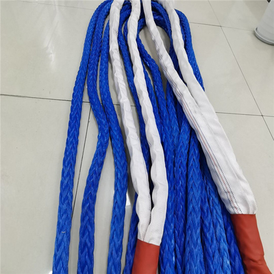 حبل بحري UHMWPE ذو 12 جديلة شديد التحمل ومضاد للتآكل