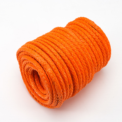 حبل بحري UHMWPE ذو 12 جديلة شديد التحمل ومضاد للتآكل
