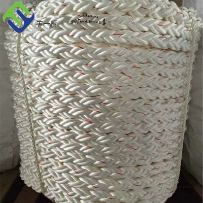 8 خيط حبال رصيف بحرية 72mm البولي بروبلين وبوليستر خليط الحبل