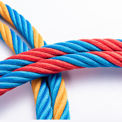 500m طول مقاوم للرطوبة المقاوم للعفن 6 خيوط ملعب الحبل المشترك للاستخدام في الهواء الطلق