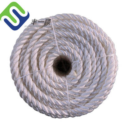 3 خيوط ملفوفة بولياميد نايلون الحبل 20-30mm للقوارب السفينة اليخوت