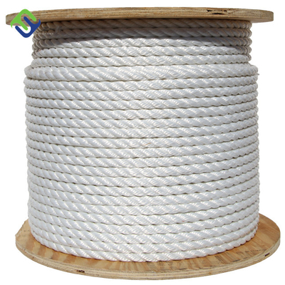 3 خيوط من النيلون الملتوية الحبل المعلق للسفن البولياميد حبل اليخوت البحرية 4mm-60mm