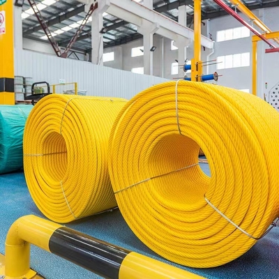 حبل مزيج بوليستر 16mm*500m لأداء وتقوية التسلق في ملاعب اللعب
