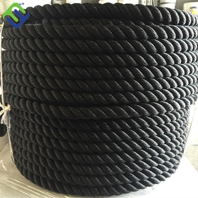 ألوان متعددة 3 خيوط نايلون ملتوية حبل رصيف السفينة البولياميد القارب يخت أبحار حبل 4mm-60mm