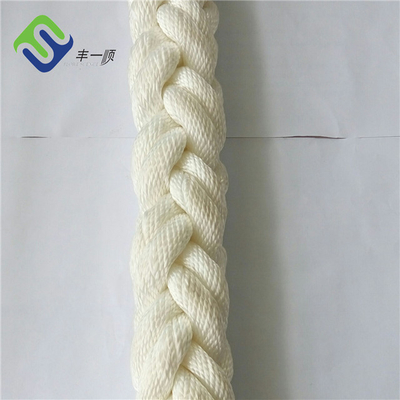 48mmx220m 8 خيط 100% نايلون بولياميدي حبل رصيف حبل سحب