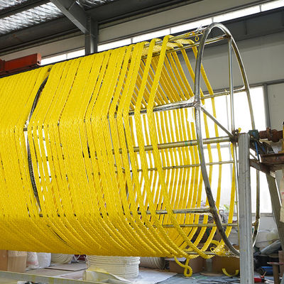 42 ملم عالية القوة UHMWPE الحبل البحري الماء العائم للربط الشاطئ