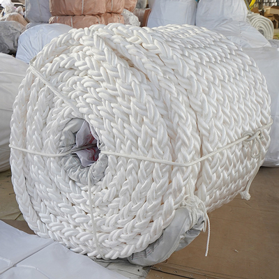 8 خيط 64mmx220m نايلون بولياميد الحبل الملتصق مع حلقة ملتصقة في كل جانب