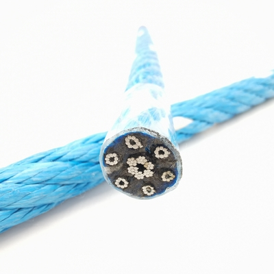 حبل الأسلاك البرتقالي 18MM PP Combinaion للجذب الصيد