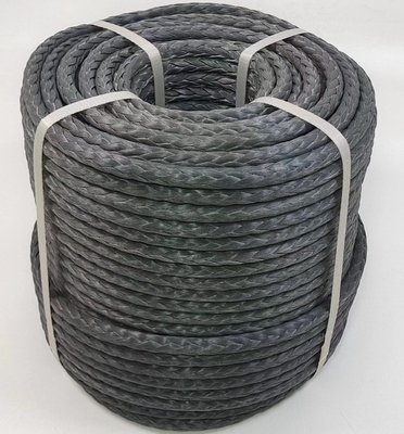 12 خيط ملفوفة uhmwpe سحب السفينة سحب الحبل السفينة رصيف الحبل