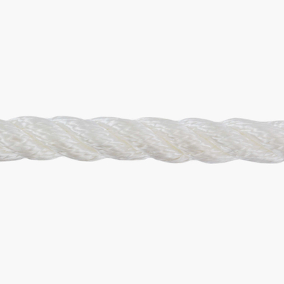 بيع بالجملة 100% نايلون بولياميد الحبل 3 خيوط ملفوفة الاستخدام البحري 18mm 16mm