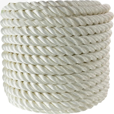 حبل نايلون 3 خيوط 4mm-56mm الطول المخصص لصيد الأسماك والبحرية