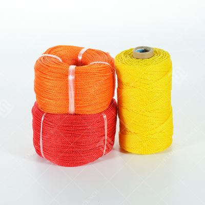 Multi Colors 3 Strands 4 Strands PE Polyethylene Rope For Fishing Marine