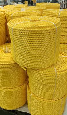Hot Sale 2mm - 8mm 3 Strand 4 Strand PE Fishing Rope High Strength Twist Construction For Marine
