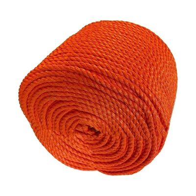 UV-Protection PP Rope 3 Strands Polypropylene Monofilament Rope For Ships Mooring/Towing/Marine Aquaculture