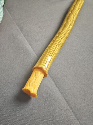 غطاء البوليستر المزدوج مع UHMWPE 12 خيط الحبل الأساسي للرصيف والرساطة مع القوارب