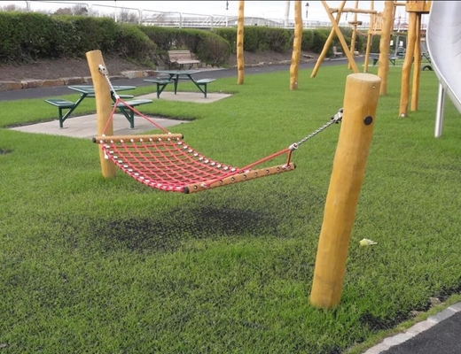 الملعب في الهواء الطلق أرجوحة عش أرجوحة 1.5x0.8m اللون حسب الطلب