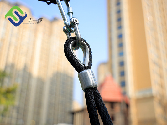 أرجوحة شبكية معلقة للمقعد الشبكي 100 سم 120 سم حديقة مغامرات الأطفال