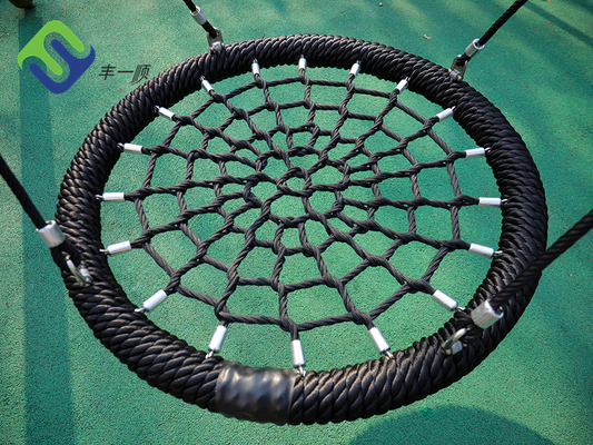 Nest Spider Web Rope Swing 100 سم ملعب تجاري خارجي