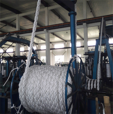 60mm 8 ستراند جديلة حبل البحرية Hawser Yacht Mooring Lines للسفينة