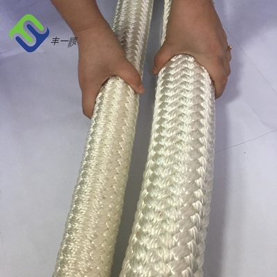 حبل رباط نايلون مزدوج مضفر شديد التحمل 48 مم 2 "