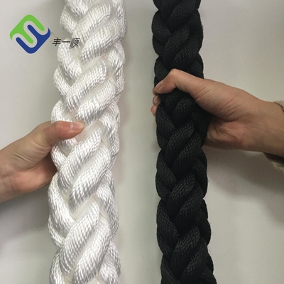 8 خيوط البحرية البوليستر الخيط الكابل للنقل السفن 56mm*220m الحبل البوليستر